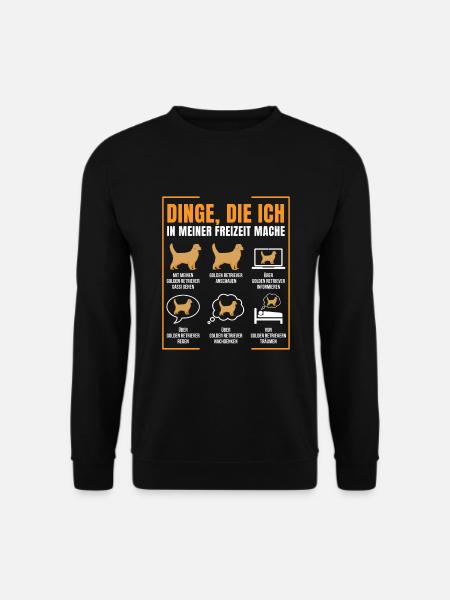 Golden Retriever - Unisex Pullover - Schwarz