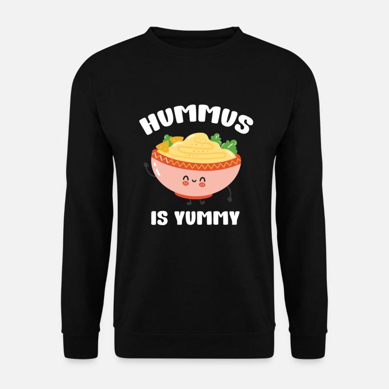 Hummus - Unisex Pullover - Schwarz