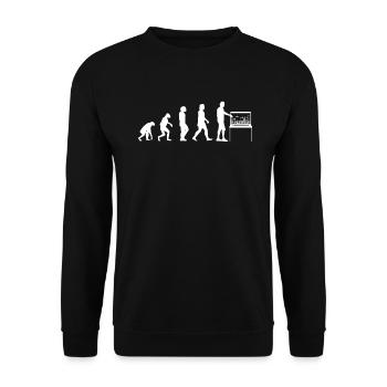 Aquarium - Sweat-shirt Unisexe - noir - Devant - Alina (178cm) & Michal (187cm)