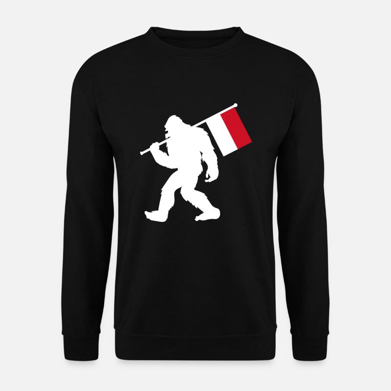 Monaco - Unisex Sweatshirt - black