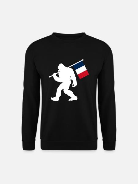 Frankreich - Unisex Pullover - Schwarz