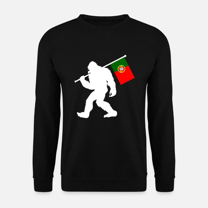 Portugal Bigfoot - Unisex Pullover - Schwarz