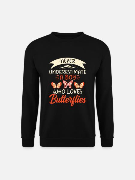 Butterfly Lover Gifts - Unisex Sweatshirt - black