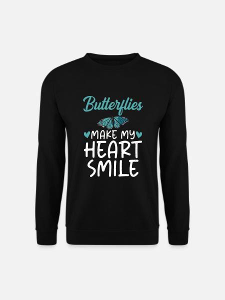 Butterfly Lover Gifts - Unisex Sweatshirt - black