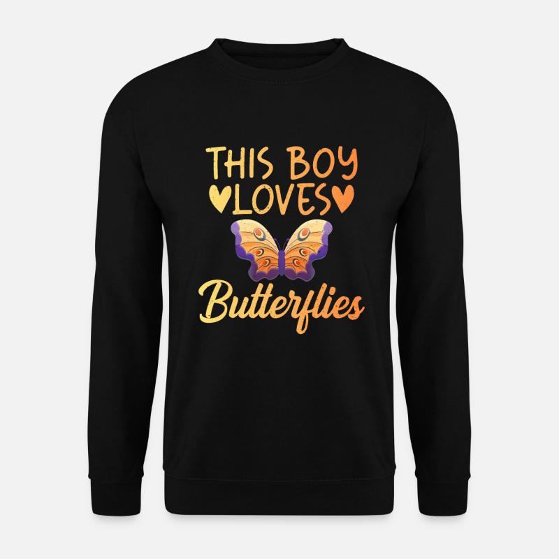 Cadeaux d’amant de papillons - Sweat-shirt Unisexe - noir