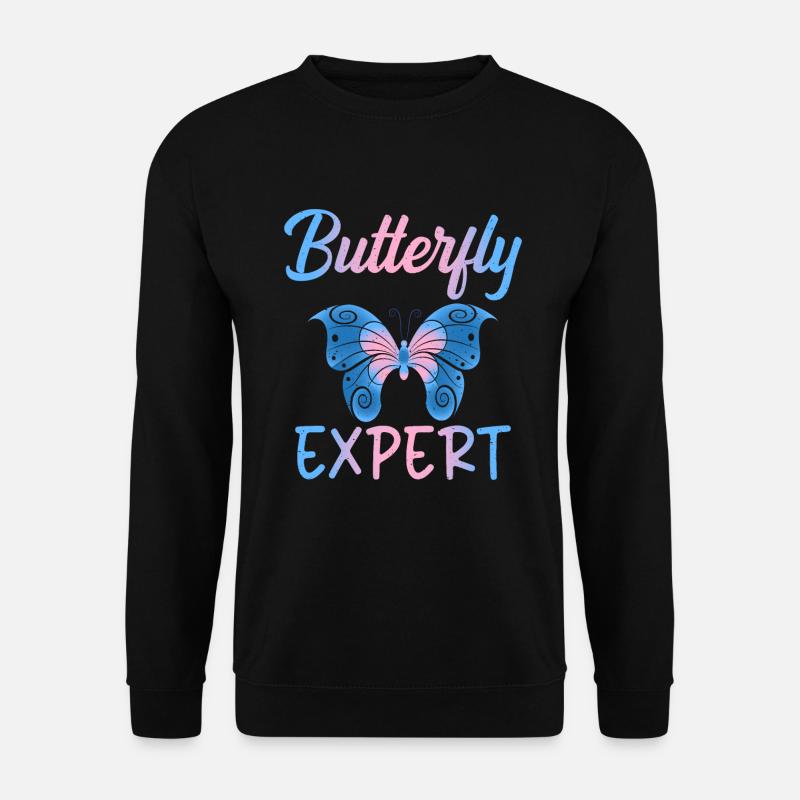 Cadeaux d’amant de papillons - Sweat-shirt Unisexe - noir
