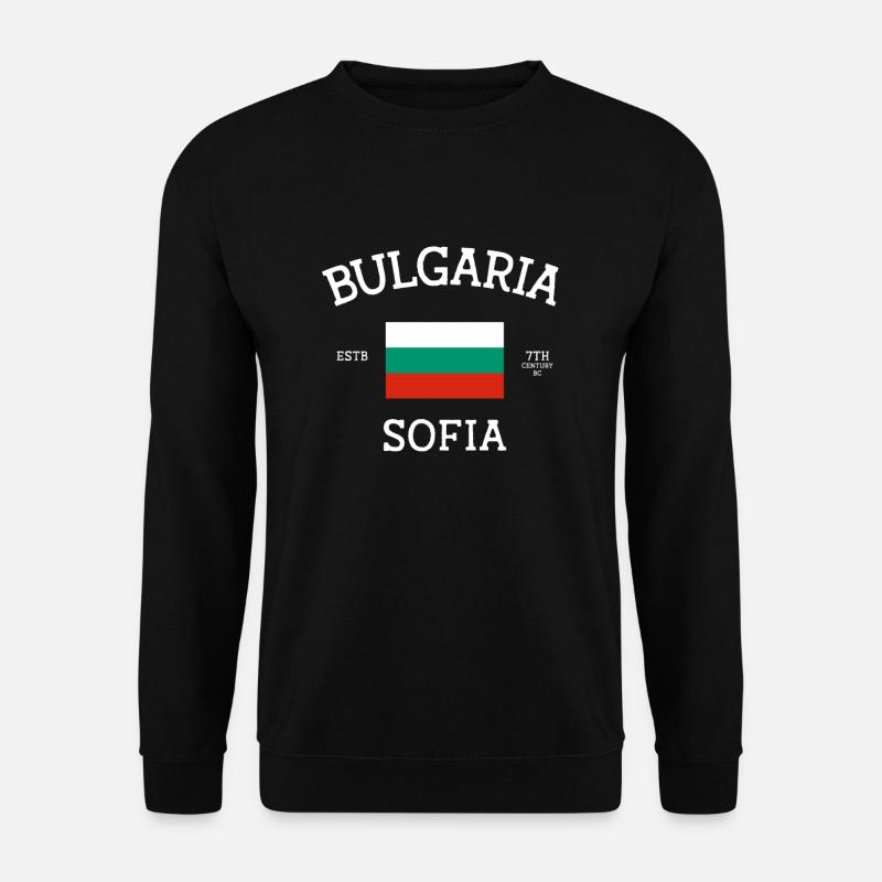 Bulgaria - Unisex Sweatshirt - black
