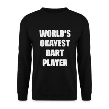 Darts - Unisex Pullover - Schwarz - Vorne - Alina (178cm) & Michal (187cm)