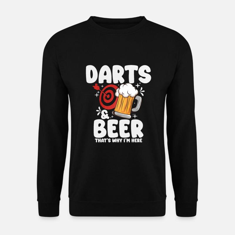 Darts - Unisex Sweatshirt - black