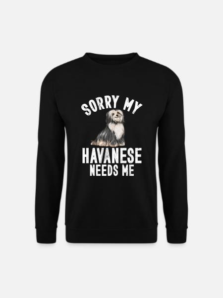 Gifts for Havanese Dog Lovers - Unisex Pullover - Schwarz