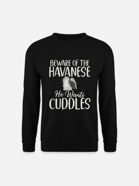 Gifts for Havanese Dog Lovers - Unisex Pullover - Schwarz