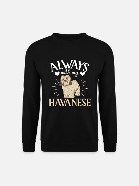 Gifts for Havanese Dog Lovers - Unisex Pullover - Schwarz