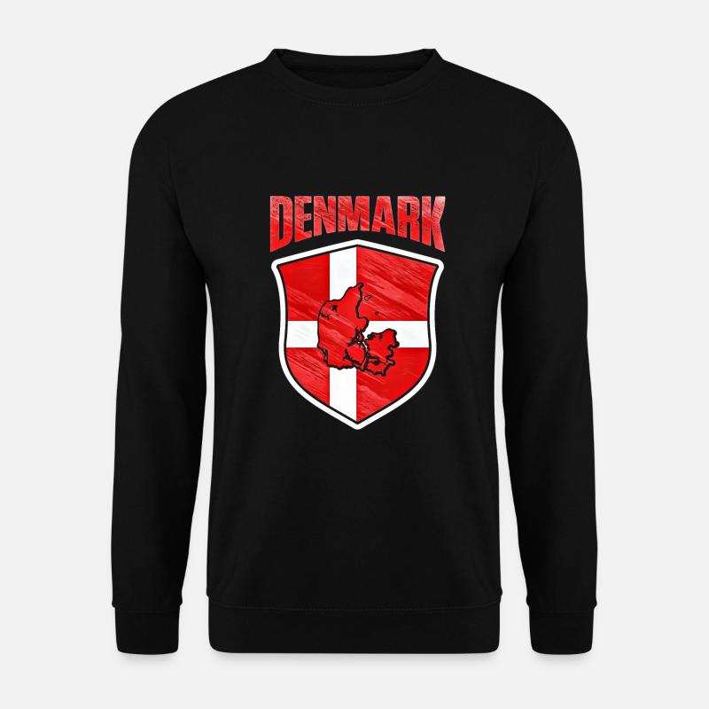 Denmark - Unisex Sweatshirt - black