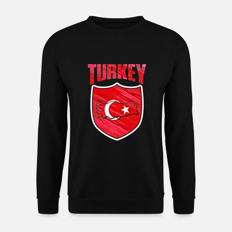 Turkey - Unisex Sweatshirt - black