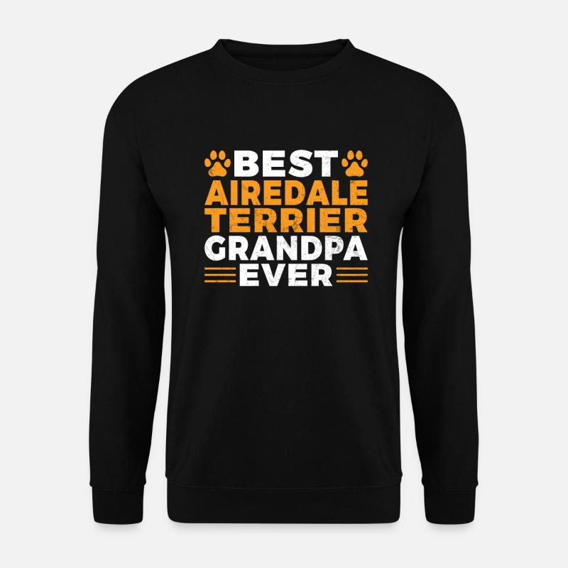 Airedale Terrier Gifts - Unisex Sweatshirt - black