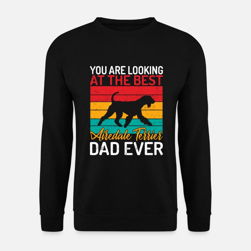 Airedale Terrier Gifts - Unisex Sweatshirt - black