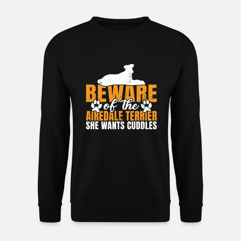 Airedale Terrier Gifts - Unisex Sweatshirt - black