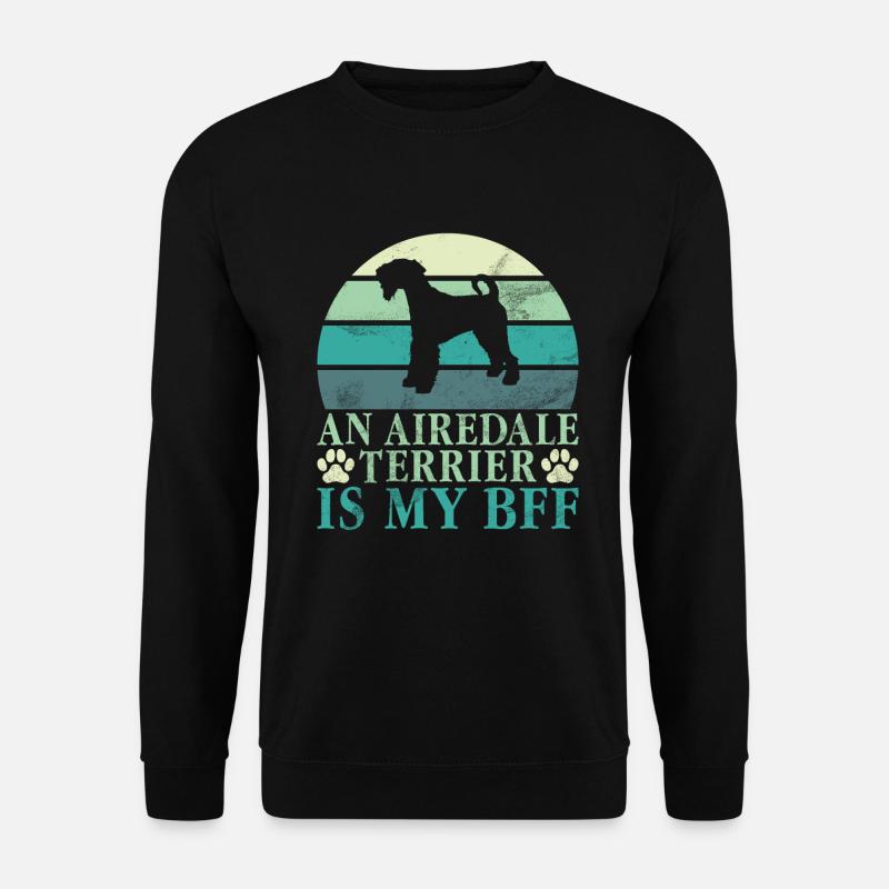 Airedale Terrier Gifts - Unisex Sweatshirt - black