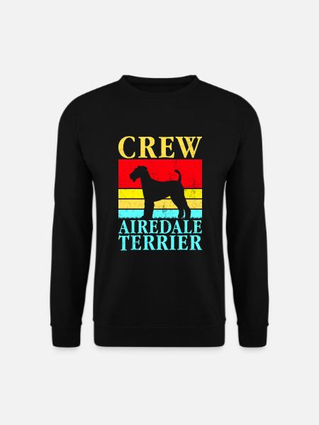 Cadeaux Airedale Terrier - Sweat-shirt Unisexe - noir