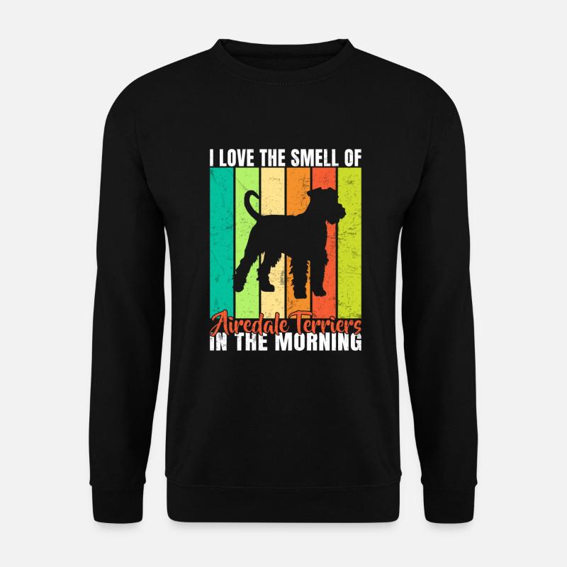 Cadeaux Airedale Terrier - Sweat-shirt Unisexe - noir