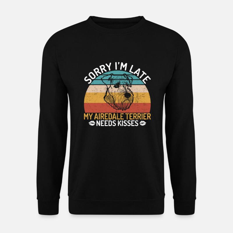 Airedale Terrier Gifts - Unisex Sweatshirt - black