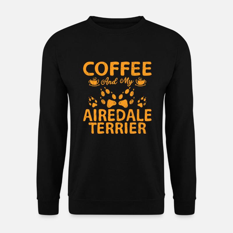 Cadeaux Airedale Terrier - Sweat-shirt Unisexe - noir