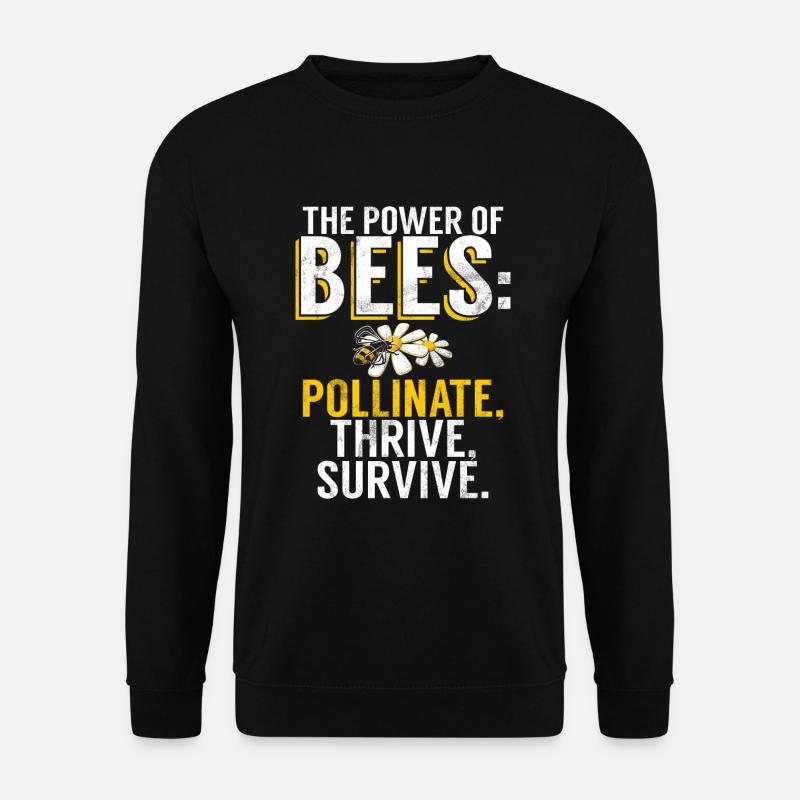 Cadeaux abeille - Sweat-shirt Unisexe - noir