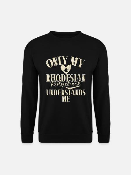 Cadeaux Rhodesian Ridgeback - Sweat-shirt Unisexe - noir