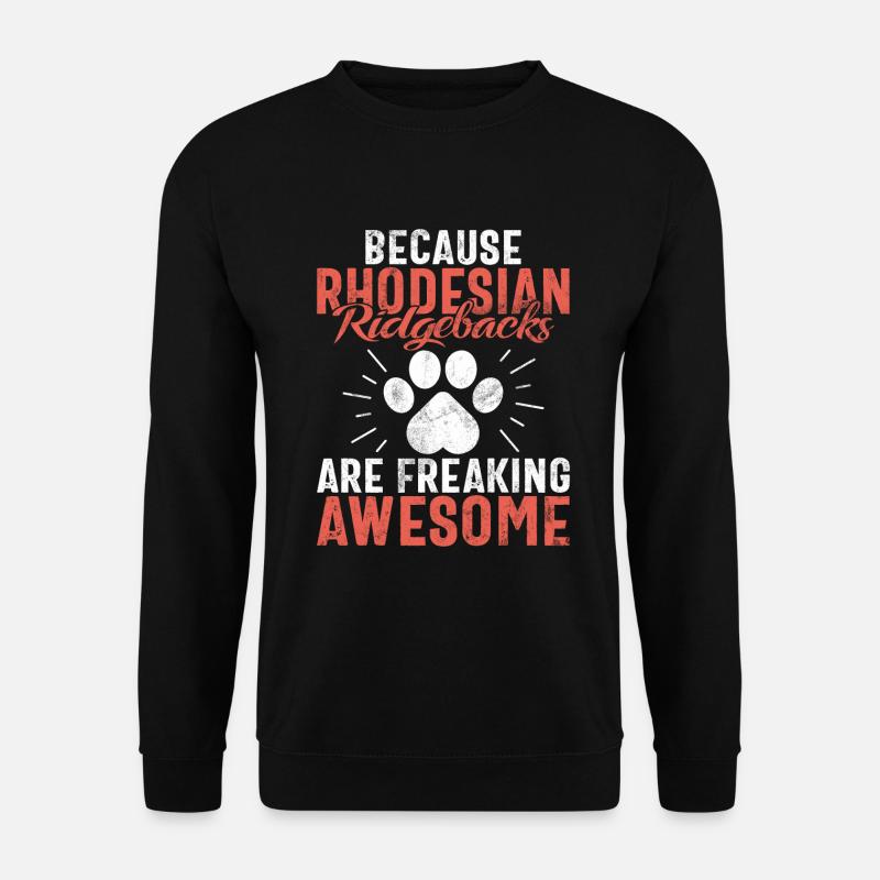 Rhodesian Ridgeback Gifts - Unisex Sweatshirt - black