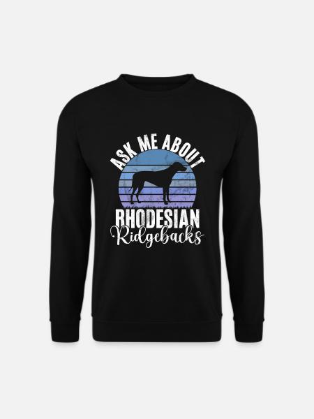Rhodesian Ridgeback Gifts - Unisex Sweatshirt - black