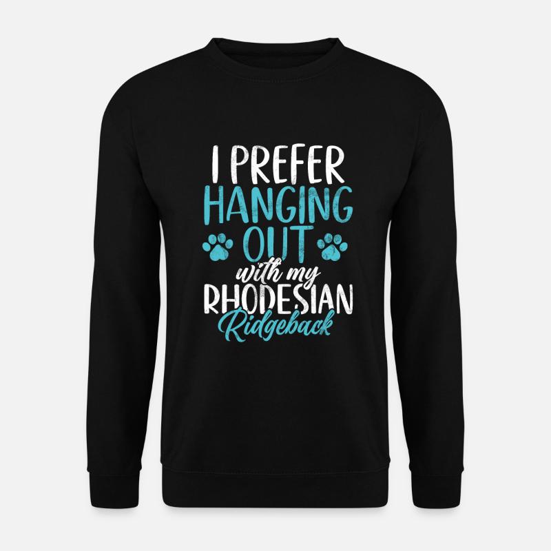Cadeaux Rhodesian Ridgeback - Sweat-shirt Unisexe - noir