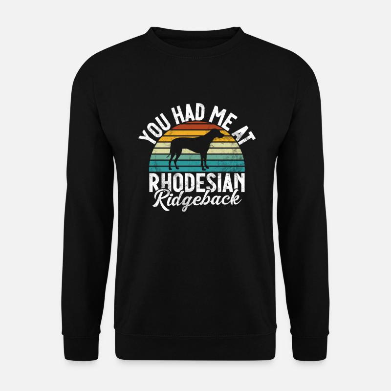 Rhodesian Ridgeback Gifts - Unisex Sweatshirt - black