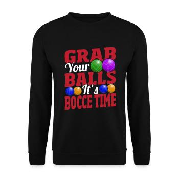 Lyonnaises - Sweat-shirt Unisexe - noir - Devant - Alina (178cm) & Michal (187cm)