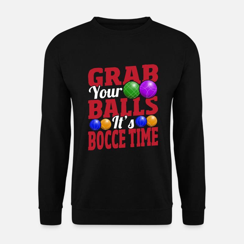 Boccia - Unisex Pullover - Schwarz