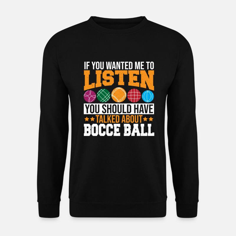Boccia - Unisex Pullover - Schwarz