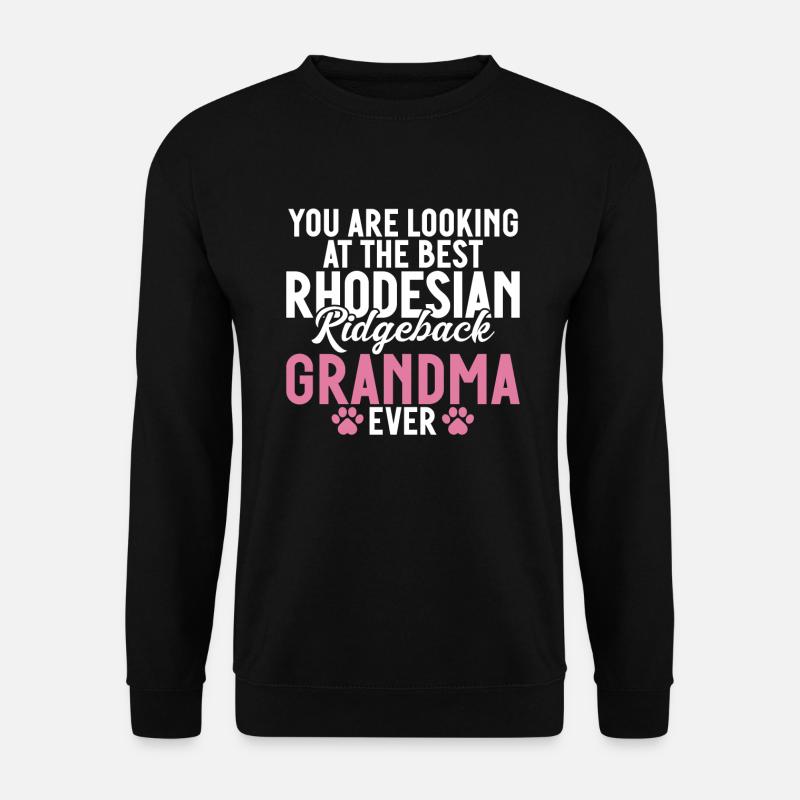Rhodesian Ridgeback Gifts - Unisex Sweatshirt - black