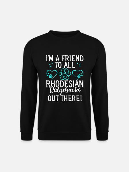 Rhodesian Ridgeback Gifts - Unisex Sweatshirt - black