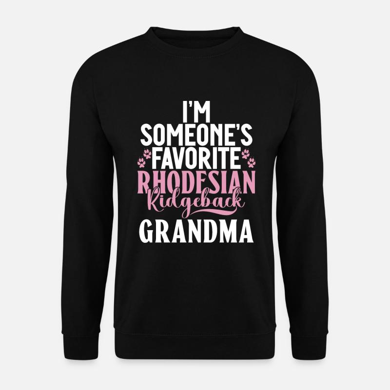 Rhodesian Ridgeback Gifts - Unisex Sweatshirt - black