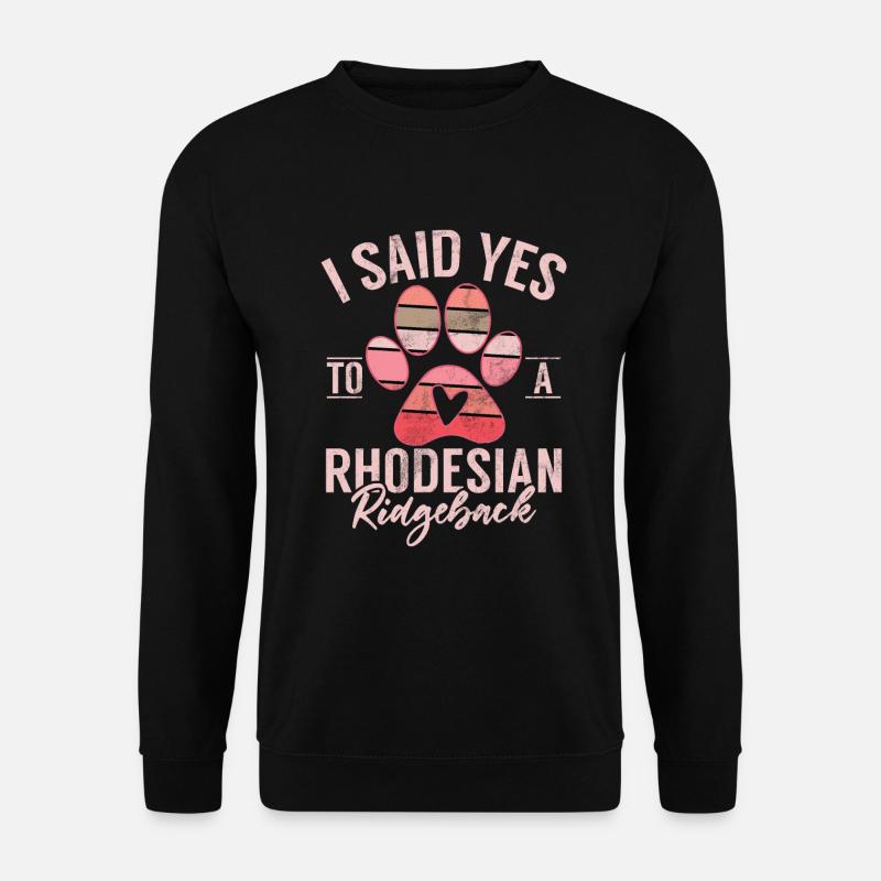Rhodesian Ridgeback Gifts - Unisex Sweatshirt - black