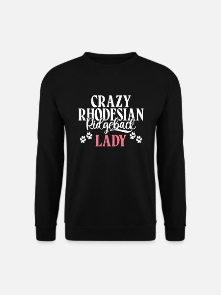 Rhodesian Ridgeback Gifts - Unisex Pullover - Schwarz