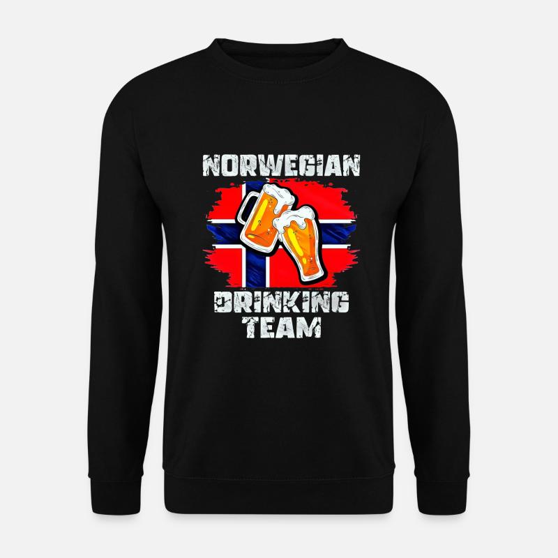 Norway Drinking Team - Unisex Sweatshirt - black