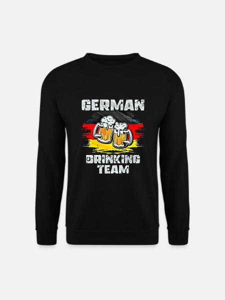 Germany Drinking Team - Unisex Sweatshirt - black