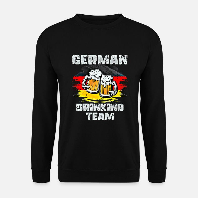 Deutschland Trink Team - Unisex Pullover - Schwarz