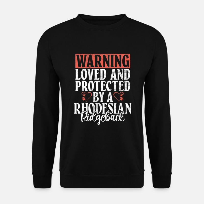 Rhodesian Ridgeback Gifts - Unisex Sweatshirt - black