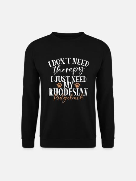 Rhodesian Ridgeback Gifts - Unisex Sweatshirt - black