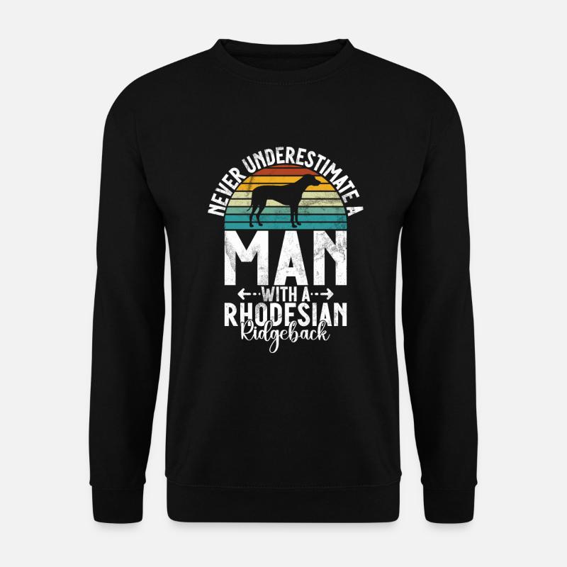 Cadeaux de Rhodesian Ridgeback - Sweat-shirt Unisexe - noir