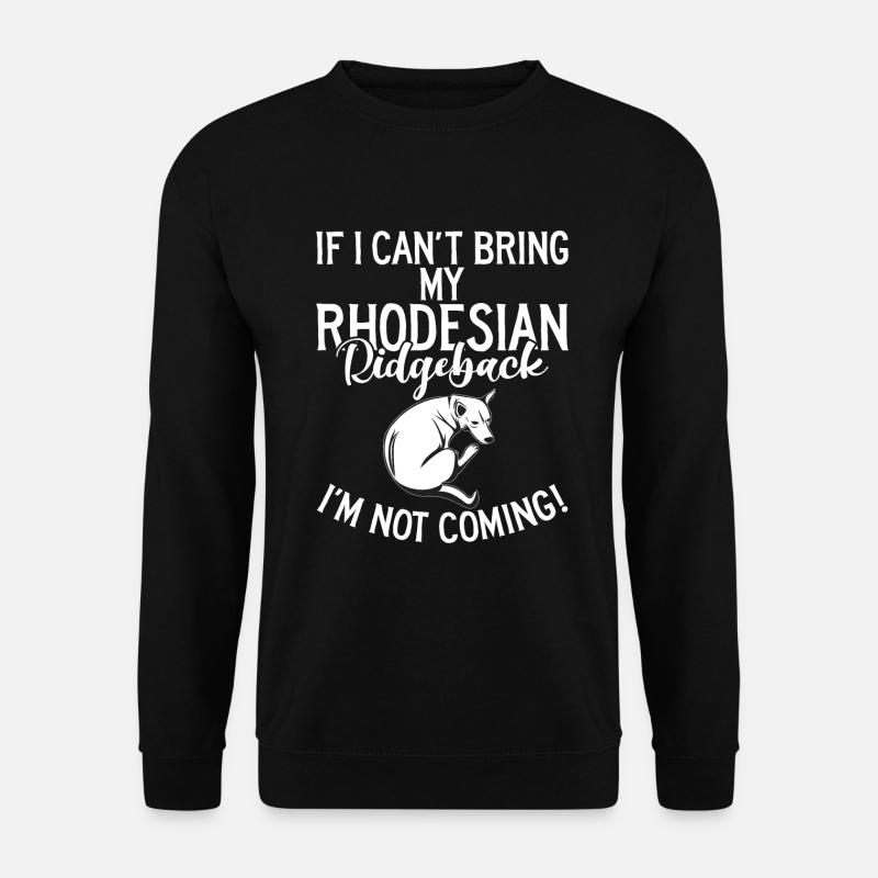 Cadeaux Rhodesian Ridgeback - Sweat-shirt Unisexe - noir