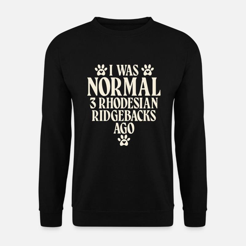 Cadeaux Rhodesian Ridgeback - Sweat-shirt Unisexe - noir