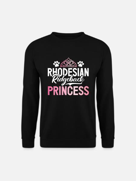 Rhodesian Ridgeback Gifts - Unisex Pullover - Schwarz