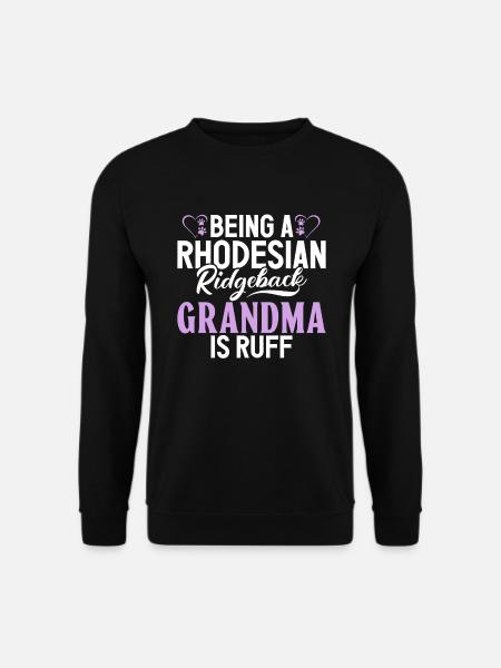 Rhodesian Ridgeback Gifts - Unisex Sweatshirt - black